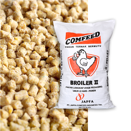 Pakan Ayam Broiler BR II Pellet Comfeed
